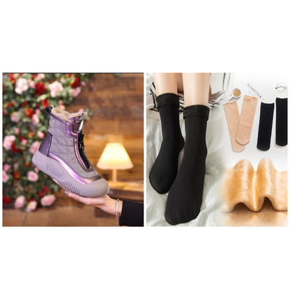 【🔥Nové produkty 2025】☔❄️Nepromokavé, zateplené vintage sněhule