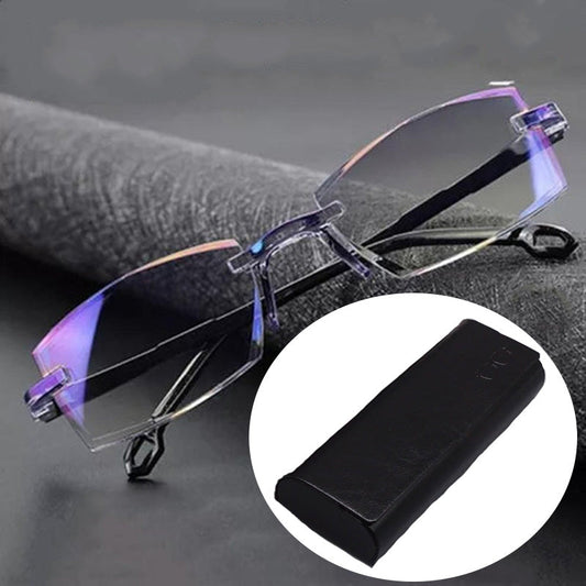 Brýle pro dvojí použití s progresivním anti-Blue Ray na dálku a na blízko