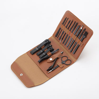 Sada na péči o nehty 16 kusů (10 barev)