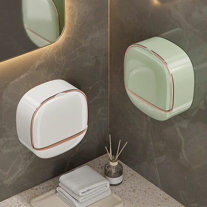 Wall-mounted soap dish
