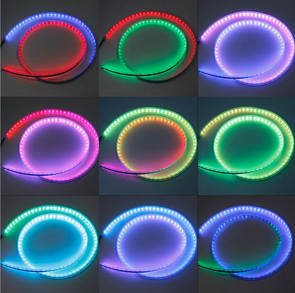 LED auto ultra jasné světelné vodicí pásky s okolním osvětlením