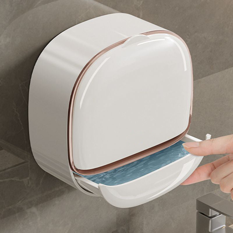 Wall-mounted soap dish