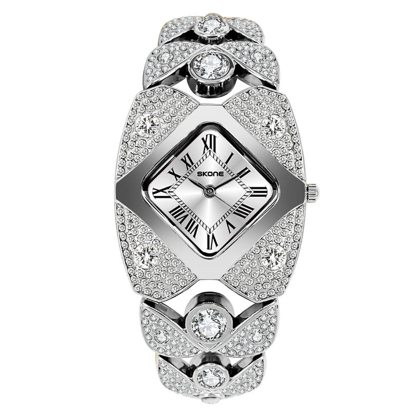 💎Dámské retro quartzové hodinky se třpytivými kamínky⌚⌚⌚