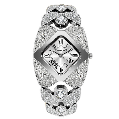 💎Dámské retro quartzové hodinky se třpytivými kamínky⌚⌚⌚