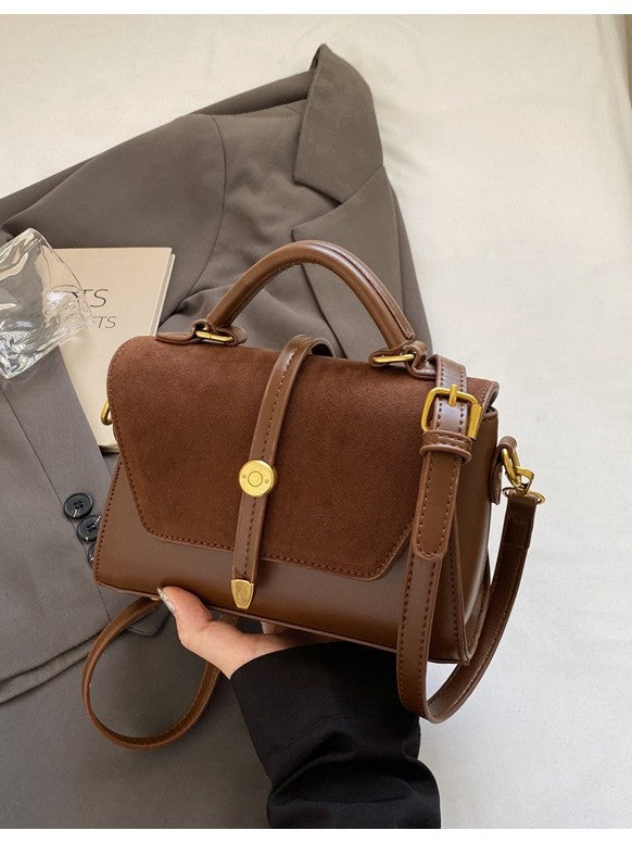 💥💥Malá kabelka do práce ze semišového sametu👜