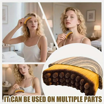 Masážní kartáč na kontury obličeje