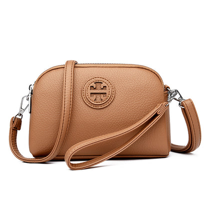 🏆👜Nová kabelka přes rameno z pravé kůže z roku 2025, ručně vyrobená, módní a všestranná