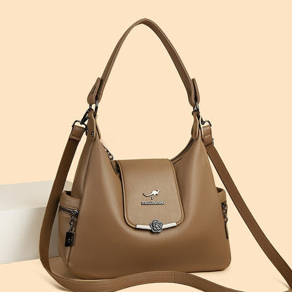 👜2025 Nová dámská podzimní/zimní taška přes rameno s velkou kapacitou