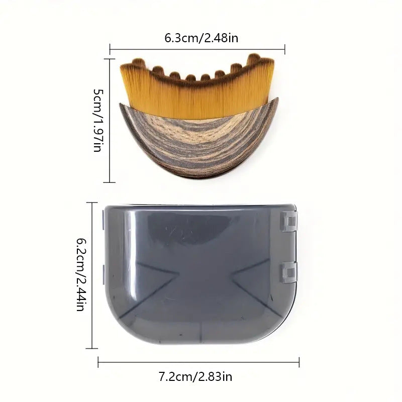 Masážní kartáč na kontury obličeje