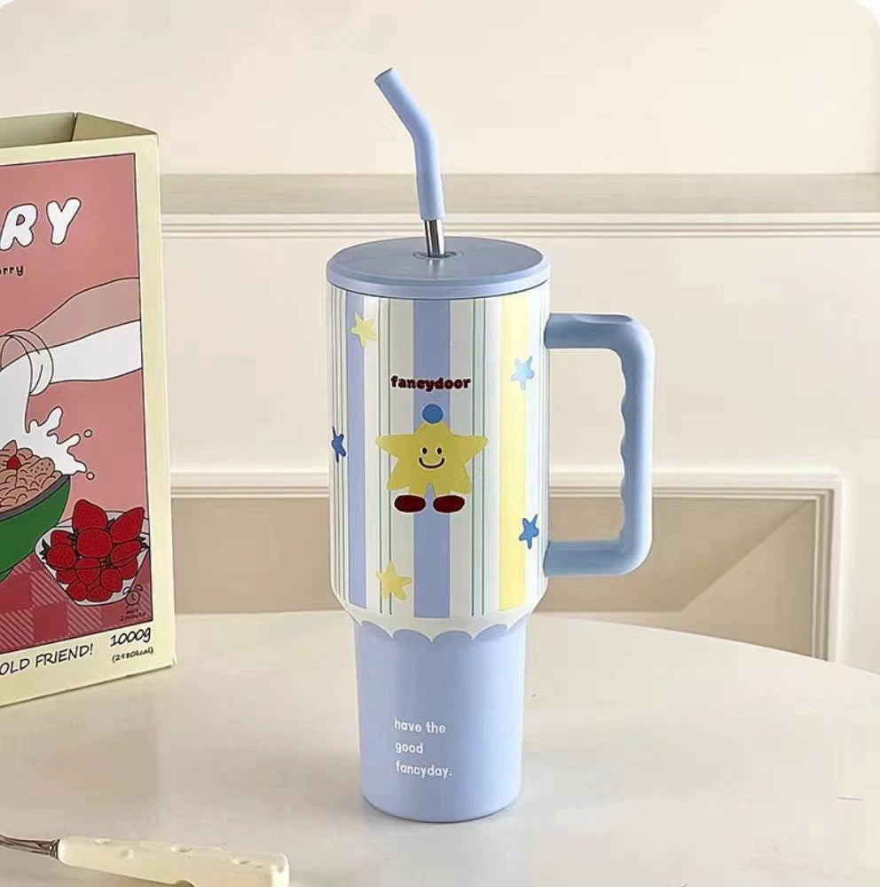 🔥 🔥 Velkoobjemová, super velká izolovaná láhev na vodu. Vyrobeno z nerezové oceli 304🎁