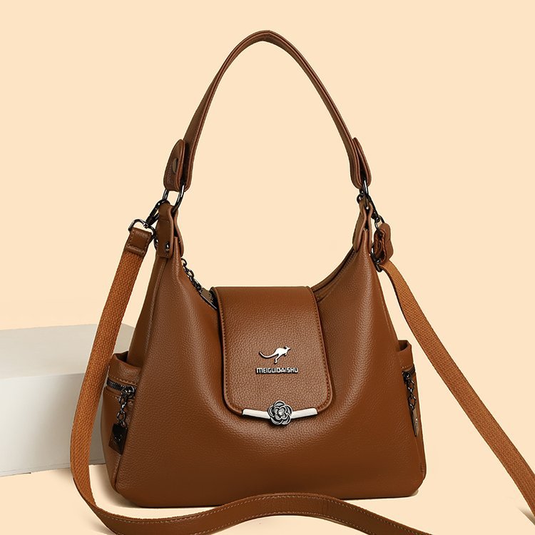 👜2025 Nová dámská podzimní/zimní taška přes rameno s velkou kapacitou