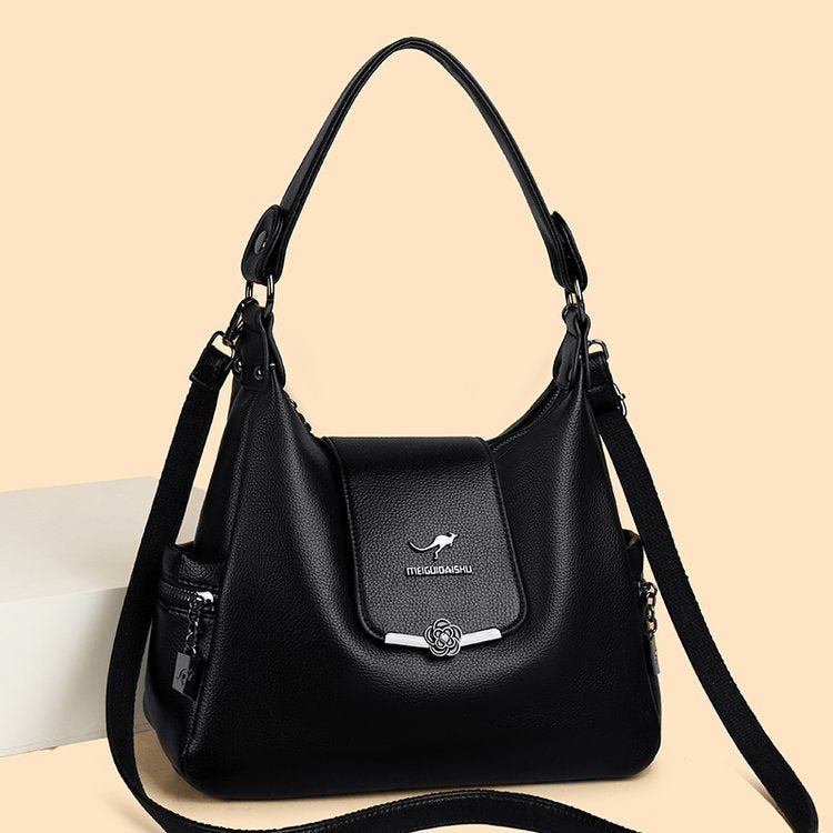 👜2025 Nová dámská podzimní/zimní taška přes rameno s velkou kapacitou