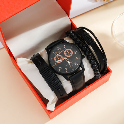 Pánské quartzové hodinky z nerezové oceli, vodotěsné, pro volný čas