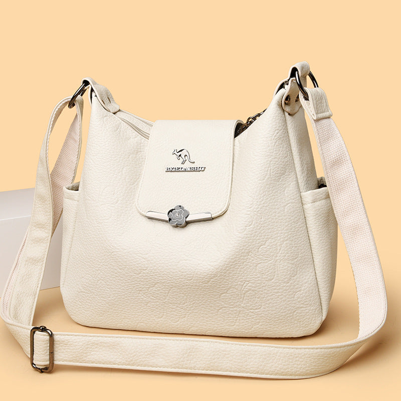 👜2025 Nová dámská podzimní/zimní taška přes rameno s velkou kapacitou