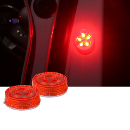 Univerzální LED výstražná magnetická senzorová blikající světla pro dveře auta