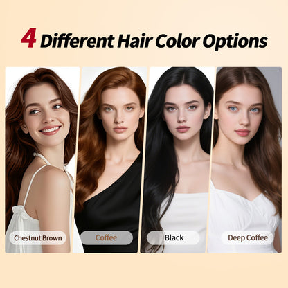 Jemný a nedráždivý krém na barvení vlasů od šedivých po černé