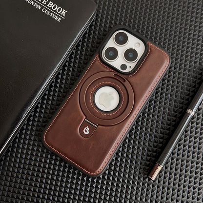 Celokožené nárazuvzdorné magnetické pouzdro na telefon