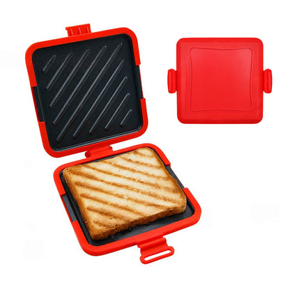 Sendvičovač 3 v 1 – vhodný do mikrovlnné trouby, trouby a grilu!