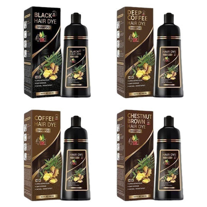 Jemný a nedráždivý krém na barvení vlasů od šedivých po černé