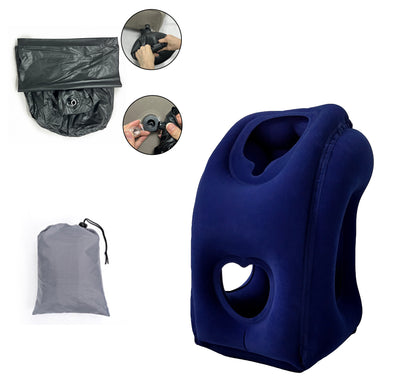 Nafukovací cestovní polštář Leosporr