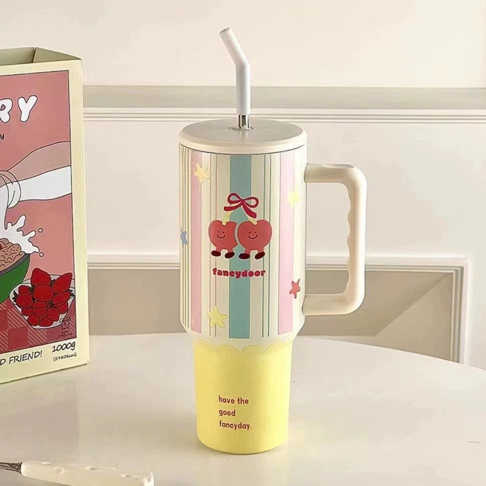 🔥 🔥 Velkoobjemová, super velká izolovaná láhev na vodu. Vyrobeno z nerezové oceli 304🎁