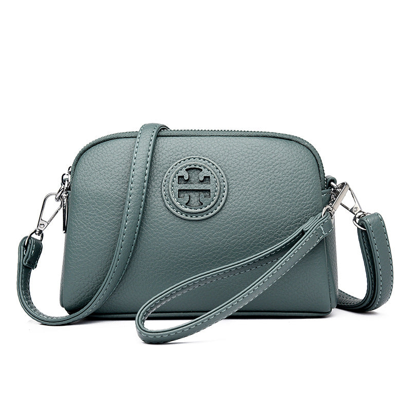 🏆👜Nová kabelka přes rameno z pravé kůže z roku 2025, ručně vyrobená, módní a všestranná