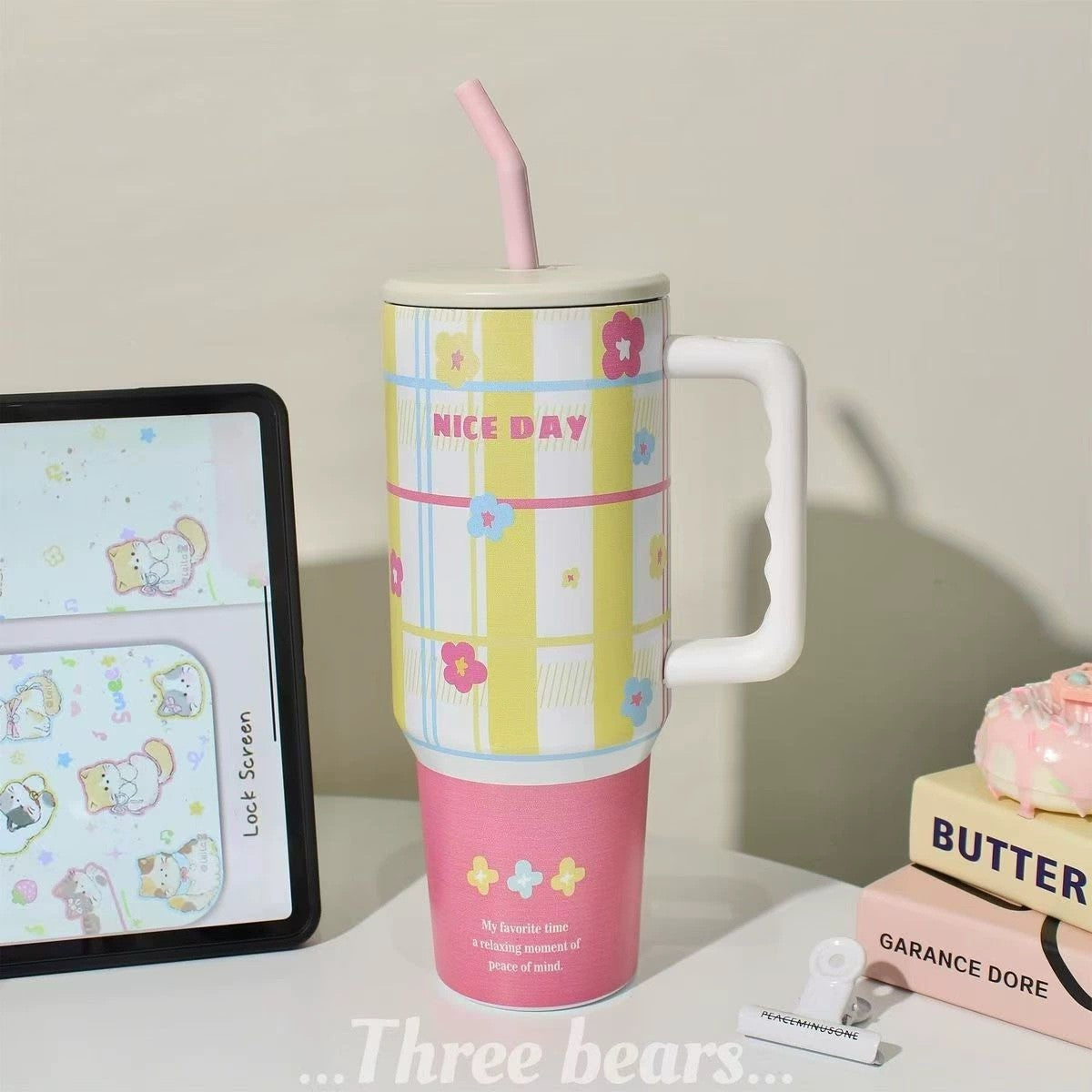 🔥 🔥 Velkoobjemová, super velká izolovaná láhev na vodu. Vyrobeno z nerezové oceli 304🎁