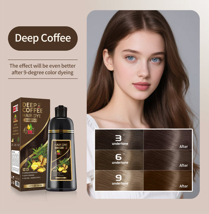 Jemný a nedráždivý krém na barvení vlasů od šedivých po černé