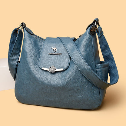 👜2025 Nová dámská podzimní/zimní taška přes rameno s velkou kapacitou