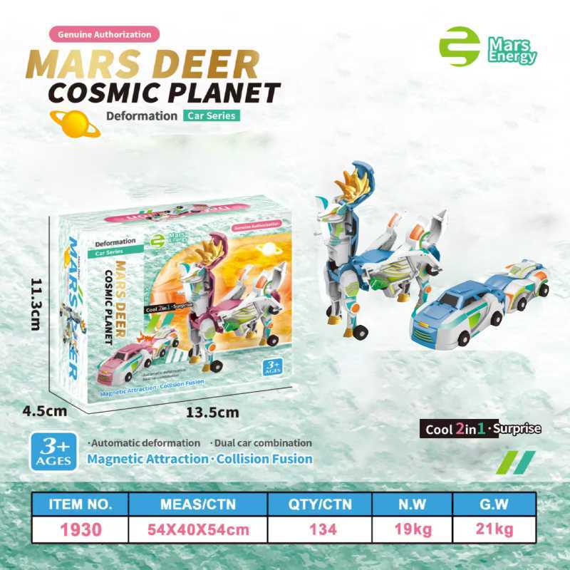 【Kupte 1, dostanete 1 zdarma】🎁Speciální nabídka✨Transformující se auto s dinosaury a havárií