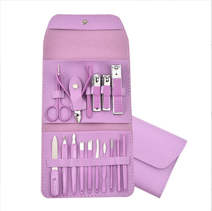 Sada na péči o nehty 16 kusů (10 barev)