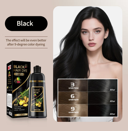 Jemný a nedráždivý krém na barvení vlasů od šedivých po černé