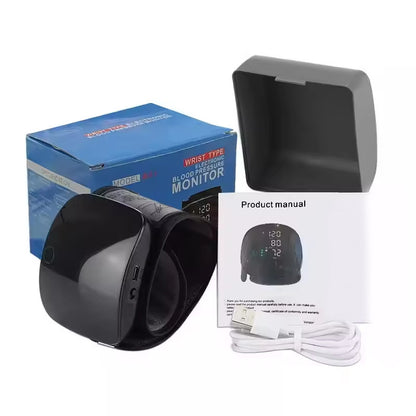 Elektronický měřič krevního tlaku na zápěstí 🛡️