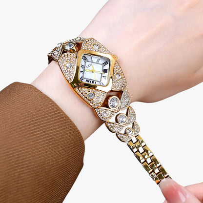 Callie | Dámské hodinky 2025 Elegance se světlem, diamanty a voděodolným designem