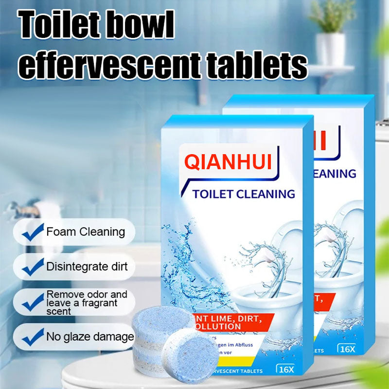 Tablety na čištění toaletních mís s citronovou vůní