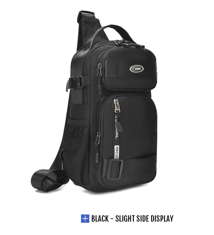 Nastavitelná náprsní taška z oxfordské látky👜