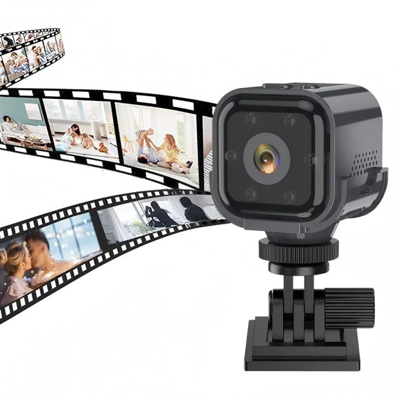 💥💥AS03 Chytrá WiFi bezpečnostní kamera – 1080P HD, noční vidění, detekce pohybu, nízká spotřeba energie