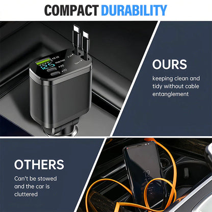 🔥 🔥 Rychlonabíječka do auta Starly Sky s ambientním osvětlením