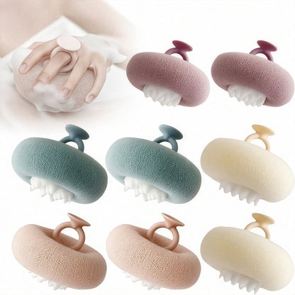 Sprchová koule s přísavkou na slunečnice, exfoliační houba