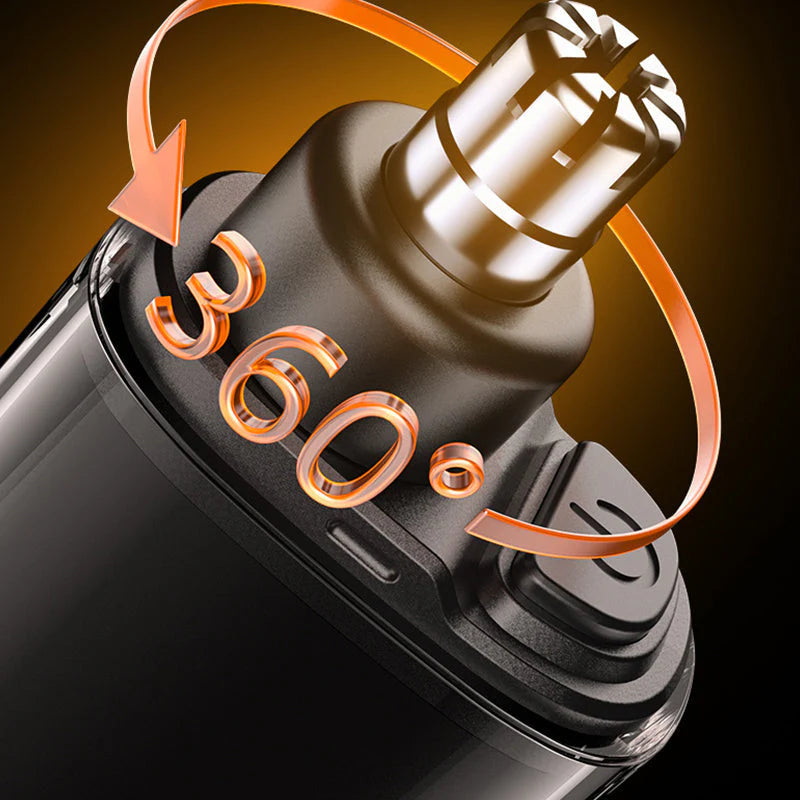 Chytrý elektrický zastřihovač chloupků v nose