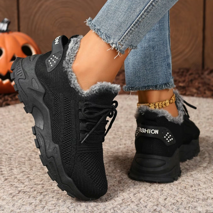 🔥Last Day Promotion 50% OFF - Women's plush cotton sneakers
