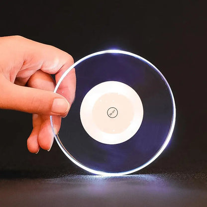 LED blikající horská dráha