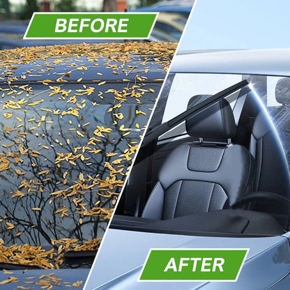 Lešticí prášek na autoskla | Účinné čištění · Odstraňování olejového filmu · Křišťálově čistý povrch