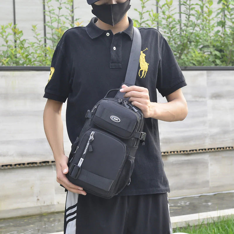 Nastavitelná náprsní taška z oxfordské látky👜