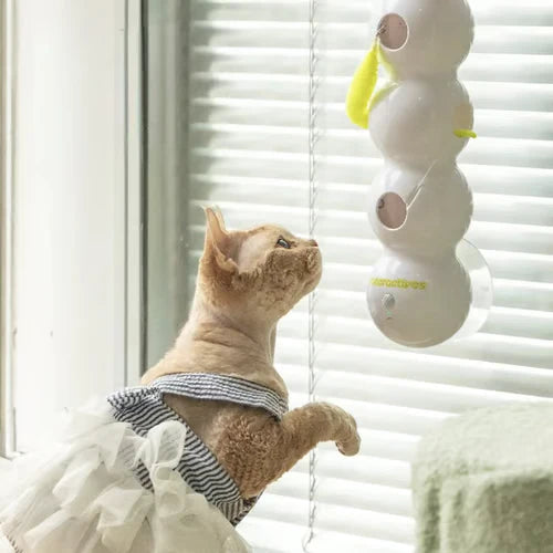 Interaktivní elektrická hračka pro kočky - housenka