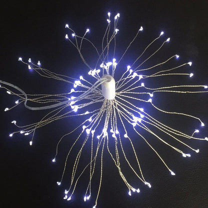 LED ohňostroje z měděného drátu
