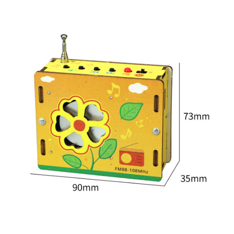 🔥 🔥Vzdělávací hračky pro děti - mini rádio