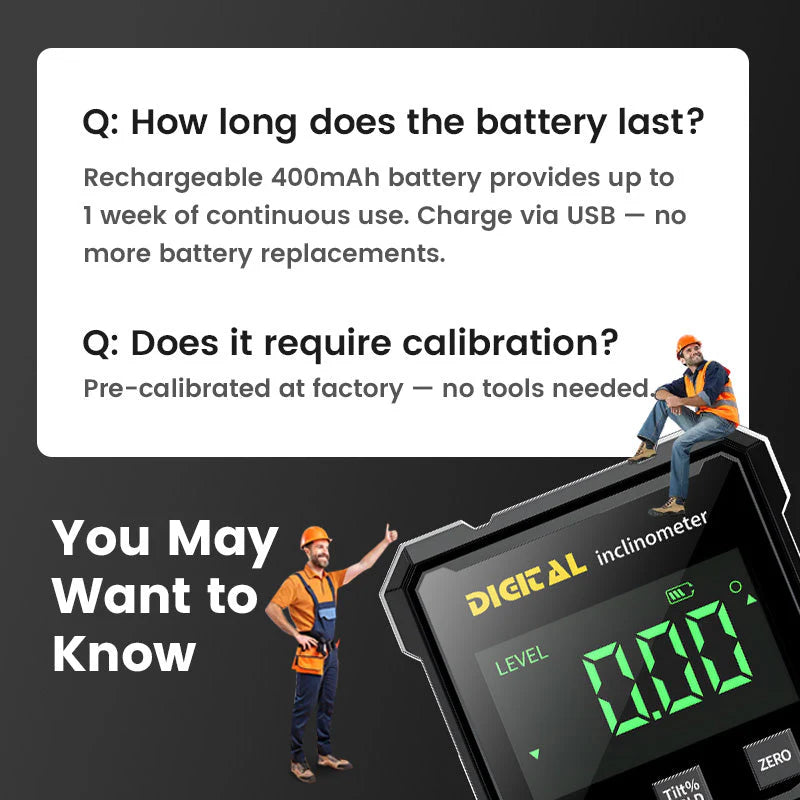 Čtyřstranný magnetický digitální úhloměr s laserem