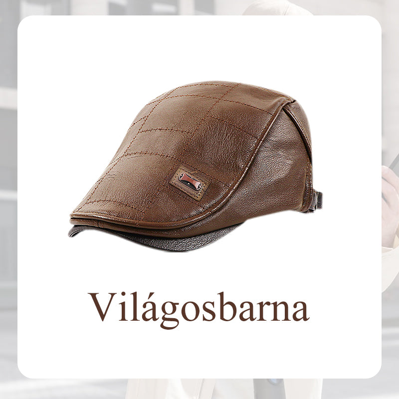 🎩Nový módní kožený baret