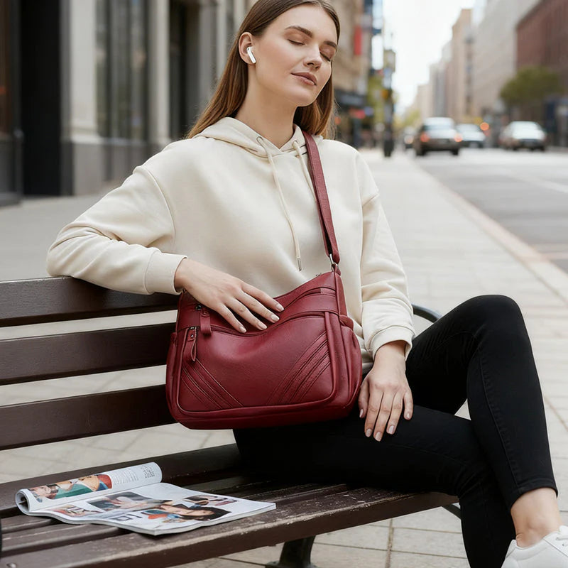 🔥 🔥Dámská módní kabelka přes rameno s nastavitelným popruhem👜